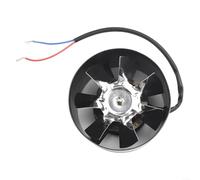 Comgooldool Ventilateur d'échappement circulaire de 10,2 cm - 100 mm - Souffleur sous pression - 20 W - Débit d'air élevé - 1,75 m³/min - Faible bruit - Pour la maison, la cuisine, les toilettes, le