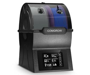 Comgrow Boîte de filament pour imprimante 3D SH02, mémoire de filament 3D, garde les filaments au sec pendant l'impression 3D, compatible avec PLA PETG PC ABS ASA, sèche-linge à filament, support de