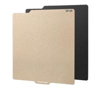 Comgrow Feuille PEI 257 x 257 x 2 mm pour imprimante 3D Bambu Lab - Plaque de construction double face avec lit d'impression magnétique texturé/lisse et couvercle flexible en acier à ressort - Bambu