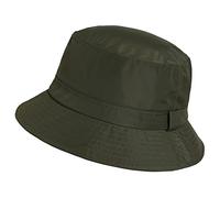 Comhats Chapeau de pluie unisexe pour femmes et hommes Bob imperméable pliable Chapeau seau Plage Surf Pêche UPF50 Chapeau de soleil à large bord, L