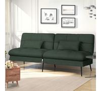 COMHOMA Canapé convertible avec fonction sommeil, housse Futon Canapé pliant, canapé-lit, canapé d'angle, canapé-lit d'appoint, canapé 3 places, avec dossier inclinable