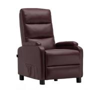 COMHOMA Fauteuil de relaxation Fauteuil de télévision avec fonction de repos Fauteuil de relaxation avec fonction de repos, coussin à ressorts avec repose-pieds Fauteuil de relaxation uniquePolyurétha