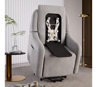 COMHOMA Fauteuil relax électrique Fauteuil de massage avec Power Lift, avec fonction de massage SL, fauteuil de relaxation Fauteuil TV Télécommande avec port USB pour Se
