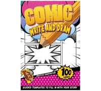 Comic Book Pages: Easter Activities For Older Kids To Get Busy Journaling The Festivities And The Joy In A Blank Comic Book Template Comics Birthday Notebook For Girls