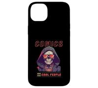 Comic Collector Lecteur de Roman Graphique Citation Amusante Coque pour iPhone 14 Plus