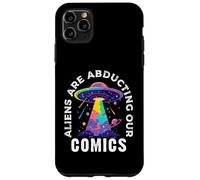 Comic Collector Lecteur de Roman illustré avec Citation Amusante d'extraterrestre Coque pour iPhone 11 Pro Max