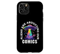 Comic Collector Lecteur de Roman illustré avec Citation Amusante d'extraterrestre Coque pour iPhone 11 Pro
