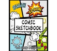 Comic sketchbook - Blank Cartoon Drawing Book With Variety Of Templates: Comic sketch book for girls, boys and their parents.