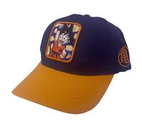 Comic Studio | Dragon Ball | Casquette de Baseball | Son Goku et Kame | Bleu - Orange | Taille Unique