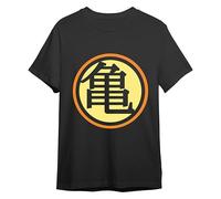 Comic Studio | Dragon Ball T-Shirt | Licence Officielle | Kame Logo | Unisexe | Noir | XL
