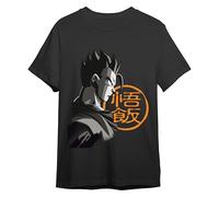 Comic Studio | Dragon Ball Z T-Shirt | Licence Officielle | Gohan | Noir | S