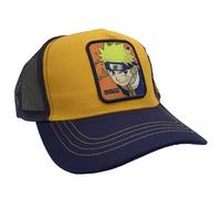 Comic Studio | Naruto | Casquette de Baseball | Village caché de la Feuille | Bleu - Orange | Taille Unique