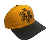 Comic Studio | One Piece | Casquette de Baseball | Trafalgar Law | Orange - Noir | Taille Unique