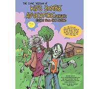 Comic Version Of Kid's Zombie Adventure Series Escape From Camp Miccano.