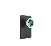 Comic Vintage Retro Sci-FI Space Capsule avec Astronaute PopSockets PopWallet pour MagSafe