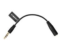 COMICA CVM-CPX TRS (mâle) à TRRS (femme) 3,5 mm Convertisseur de câble audio Adaptateur de câble de microphone pour Canon Sony caméscope caméra Nikon Adaptateur TRS-TRRS