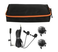 COMICA CVM-D02B Mini microphone a condensateur omnidirectionnel a double extremite de 3,5 mm pour appareil photo iOS/Android/DSLR (2,5 m)