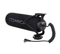 Comica CVM-V30 Lite Microphone Vidéo Supercardioïde Universel pour Canon Nikon Sony Panasonic Caméras/Smartphones