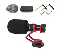 COMICA CVM-VM10II Microphone à condensateur cardioïde directionnel pour appareils Photo Canon, Nikon, Fuji, Sony, Panasonic, Olympus, appareils Photo Reflex numériques, Smartphones, etc. (avec