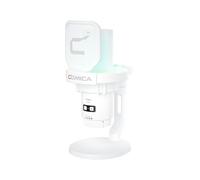 COMICA EJoy Uni USB Microphone, Micro Gaming pour PC avec Gain/Muet/Réduction du Bruit/Moniteur/Lumières RVB, Microphone pour Streaming, Podcast, Enregistrement, Youtube, Ordinateur, Téléphone, PS4&5