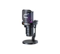 COMICA EJoy Uni USB Microphone, Micro Gaming pour PC avec Gain/Muet/Réduction du Bruit/Moniteur/Lumières RVB, Microphone pour Streaming, Podcast, Enregistrement, Youtube, Ordinateur, Téléphone, PS4&5