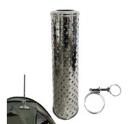 Comignolo pour poêle à bois - Évent pour tuyau de poêle anti-brûlure, accessoires de cuisinière de camping pour la maison, le camping, la cheminée pour | Couvercle en acier inoxydable
