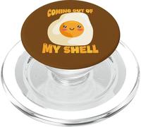 Coming Out of My Shell Jeu de Mots Mignon Kawaii PopSockets PopGrip pour MagSafe
