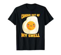 Coming Out of My Shell Jeu de Mots Mignon Kawaii T-Shirt