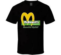 Coming to America Mcdowell Fashion 2019 Top Tee Unisex 100% Cotton Short-Sleeve T-Shirts Black S