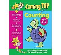 Coming Top Counting Ages 4-5 : Prenez une longueur d'avance sur les compétences en classe - avec des autocollants