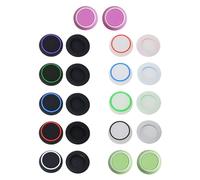 Comioke 22PCS Accessoires de contrôleur contrôleur de Couverture de Protection, Capuchons de Joystick poignées de Pouce: Capuchons de poignée de Pouce pour Xbox One Series X/S, PS4, Accessoires de co
