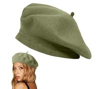 Comioke Béret Artiste, Francais Beret, Chapeau Béret, Bérets Français Classique, Berets avec Cachemire
