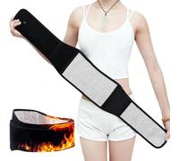 Comioke Ceinture de Soutien Lombaire, Ceinture Lombaire Auto-Chauffante, Tourmaline Magnétique, Réglable