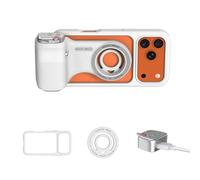 COMITOK Moca Arco Poignée d'appareil photo pour iPhone Pro Max avec coque pour iOS26, compatible avec iOS17/iOS18, poignée améliorée et télécommande amovible anti-chute pour une prise de vue facile