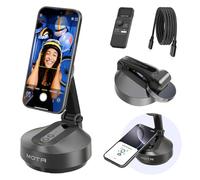 COMITOK MOTA Support Trépied Uniquement pour iPhone Support Téléphone à 2 Axes avec télécommande Stabilisateur à Cardan Pliable pour Bureau Trajectoire à 360 Degrés Cardan pour Toutes Les Applications
