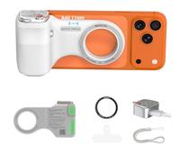 COMITOK Poignée de caméra pour téléphone MOCA ARCO pour l'enregistrement vidéo avec zone de repos pour le pouce conçue pour iPhone Pro Max, avec support de téléphone amélioré et télécommande