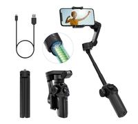 Comitok-Stabilisateur de cardan à 3 axes,Al Tech,Smartphone avec suivi du visage,poteau télescopique pour iPhone Live,Vlog,Tiktok,L9 - Type Basic Suit