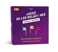 Comitys | Jeu de relations saines ou toxiques | Langue : espagnol | Outil d'éducation pour les relations | Jeu de prévention de la violence | 96 cartes | Animation pour jeunes et adultes