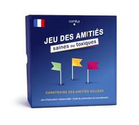 Comitys - Jeu des amitiés saines ou Toxiques - Prévention harcèlement et violences - Outil pédagogique dès 9 Ans pour Enfants, Ados, Adultes - 90 Cartes, 1 Guide - Animation EVARS, école, thérapie
