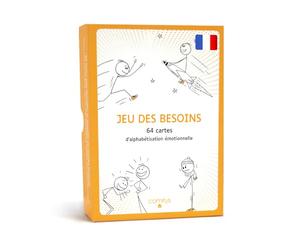 Comitys - Jeu des Besoins : Outil Pédagogique, Communication Non-Violente | 177 concepts identifiés, Aide à l'expression personnelle profonde, Matériel clinique pour l'orthophonie et l'autisme