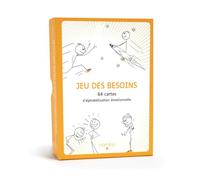 Comitys | Jeu des Besoins | Langue : Français | 64 Cartes d’Alphabétisation Émotionnelle | Outil Pédagogique | Communication Non-Violente | Coaching, Formations, Thérapie, Écoles