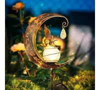 Comius Sharp Lampe Solaire Exterieur Jardin, Decoration Jardin Exterieur - Lampe De Sol Décorative En Métal Imperméable Pour Le Patio, La Cour, La Maison, Le Mariage Et La Fête