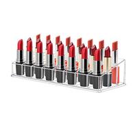 Comius Sharp Rangement Rouge à Lèvres, 24 Espaces Rangement Maquillage Boîte de Rangement en Acrylique pour Rouge à Lèvres