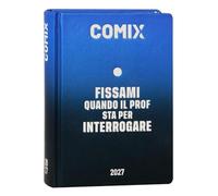 COMIX Agenda 2027 journalier 16 mois, pour écoles moyennes et supérieures, avec couverture rigide, 576 pages avec graphiques et bandes dessinées, idéal pour garçons et filles, 13 x 17,8 cm