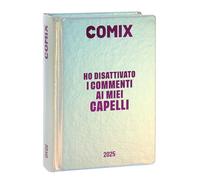 Comix - Agenda journalier 16 mois, agenda scolaire 2024-2025 pour garçons et filles, avec couverture rigide, idéal pour l'école supérieure, 11 x 15,3 h cm, Holo