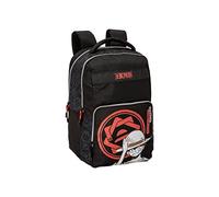 COMIX ANIME Sac à dos One Piece, école porte-PC unisexe pour enfants et adolescents avec bretelles réglables, deux compartiments pour tablette et ordinateur portable avec fermeture éclair, dos et fond