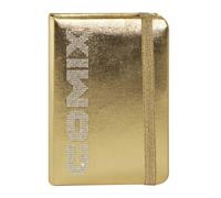 COMIX Luxury Mignon Agenda 2026, 12 mois, journalier, 384 pages, fermeture avec élastique et double signet, 11 x 15,3 cm, or