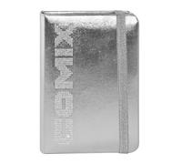 COMIX Luxury Mignon Agenda 2026, 12 mois, journalier, 384 pages, fermeture avec élastique et double signet, 11 x 15,3 cm, argent