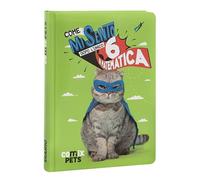 Comix PETS Agenda scolaire journalier 12 mois pour enfants et adolescents avec couverture rembourrée et 320 pages colorées Idéal pour l'école primaire et collège 12 x 17 cm