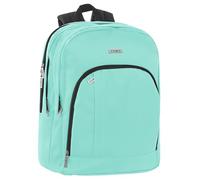 COMIX - Sac à dos d'école moyenne, supérieure, 3 compartiments avec logement pour PC, poche avant, dossier rembourré et renforcé, bretelles rembourrées et réglables, dos antidérapant, 31 x 42 x 19,5